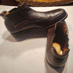 Johnston & Murphy Dark Brown Leather Men's Boots